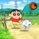 蜡笔小新煤炭镇的小白正版