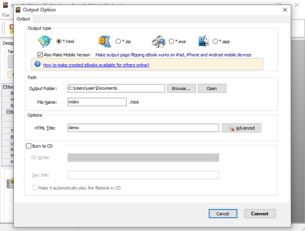 Boxoft PCL to Flipbook