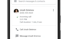 Google voice 截图