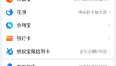 支付宝蚂蚁借呗 截图