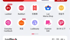 Lazada app 截图
