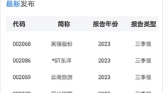 巨潮资讯 截图