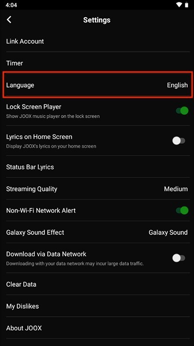 JOOX音乐安卓版