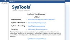 SysTools Docx Repair 截图