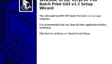 VeryPdf PDF Batch Print GUI 截图