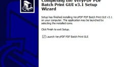 VeryPdf PDF Batch Print GUI 截图