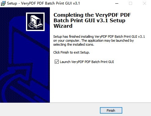 VeryPdf PDF Batch Print GUI