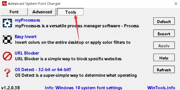 Advanced System Font Changer