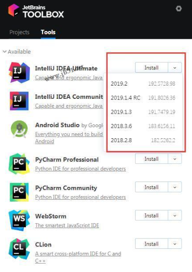 JetBrains Toolbox