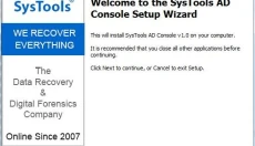 SysTools AD Console 截图