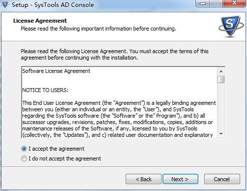 SysTools AD Console