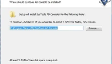 SysTools AD Console 截图