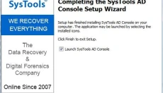 SysTools AD Console 截图