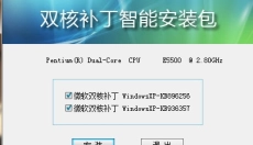 cpu双核补丁智能安装包 截图