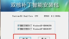 cpu双核补丁智能安装包 截图