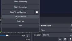 OBS Studio 截图
