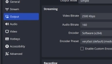 OBS Studio 截图