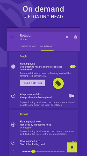 Rotation app