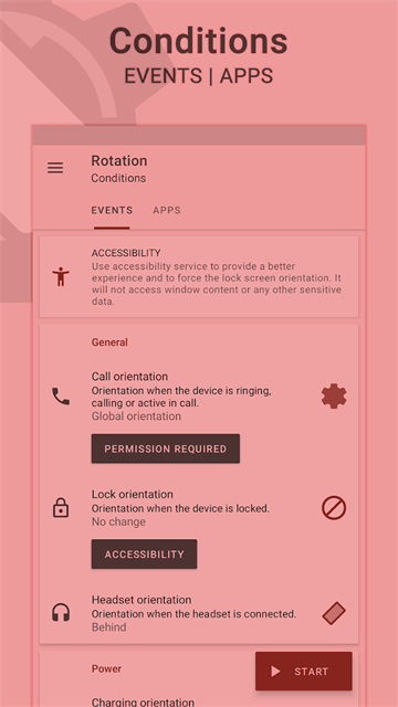 Rotation app