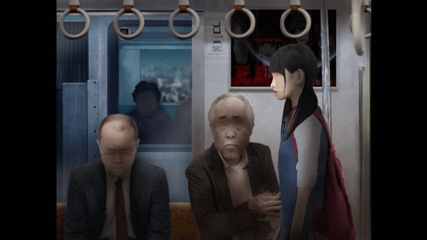 翌日幽暗的殡葬电车