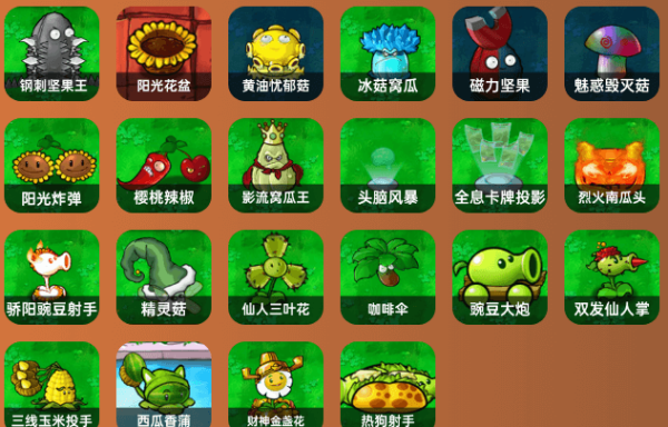 植物大战僵尸杂交版植物排行榜 植物大战僵尸杂交版正版