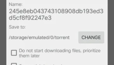 tTorrent 截图