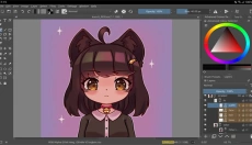 krita绘画 截图