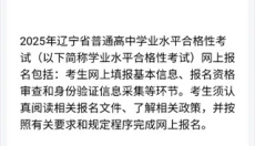 辽宁招生考试之窗 截图