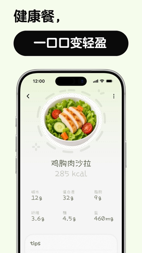 nosh饮食热量记录