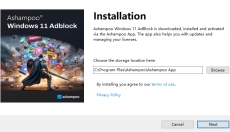Ashampoo Windows 11 AdBlock 截图