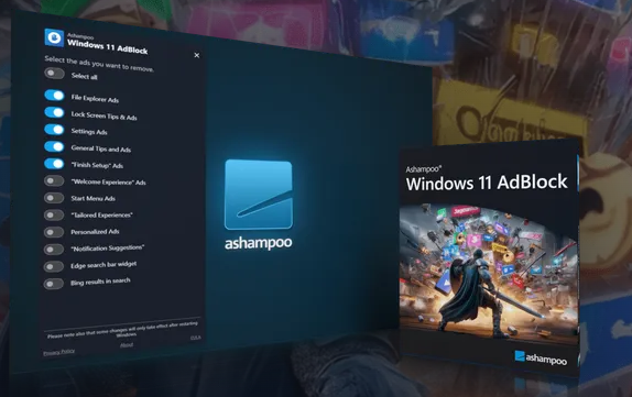 Ashampoo Windows 11 AdBlock