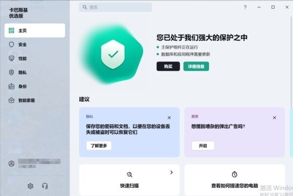 卡巴斯基杀毒软件