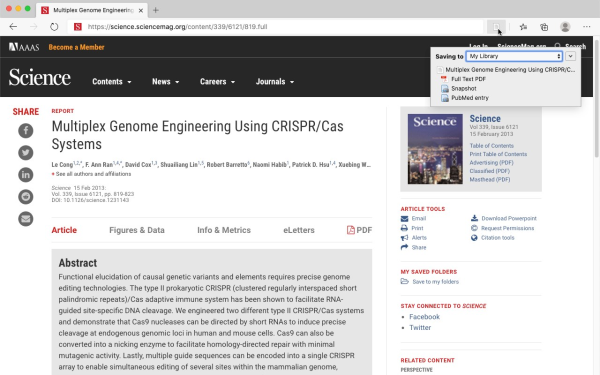 Zotero Connector crx
