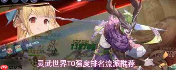 灵武世界t0强度流派解析及推荐排名