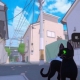 小猫咪大城市和狗狗相处一起玩球技巧